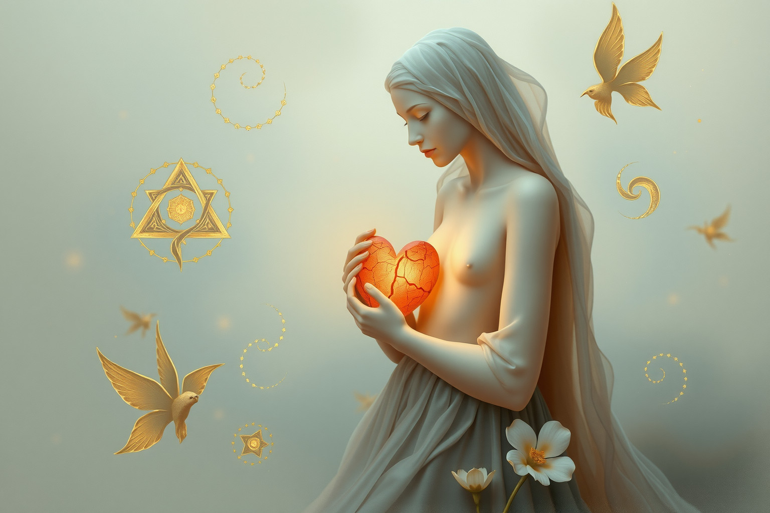 Sognare un pellegrino ferito indica sfide spirituali imminenti.