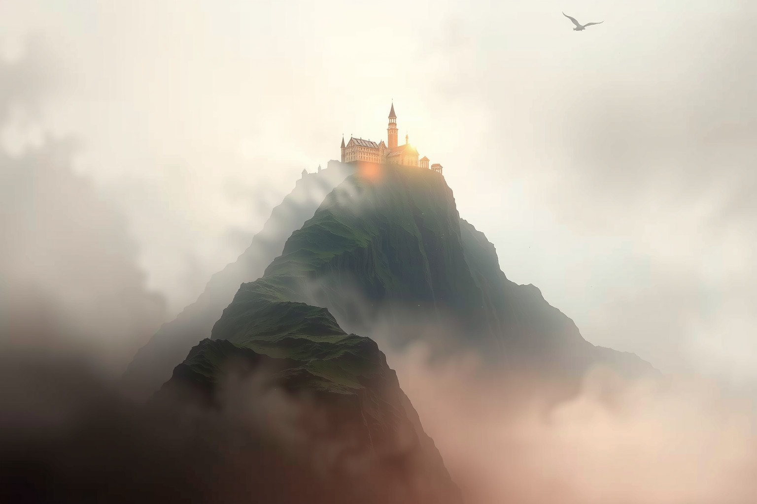 Sognare un pendio ripido con villaggio simboleggia sfide superate.