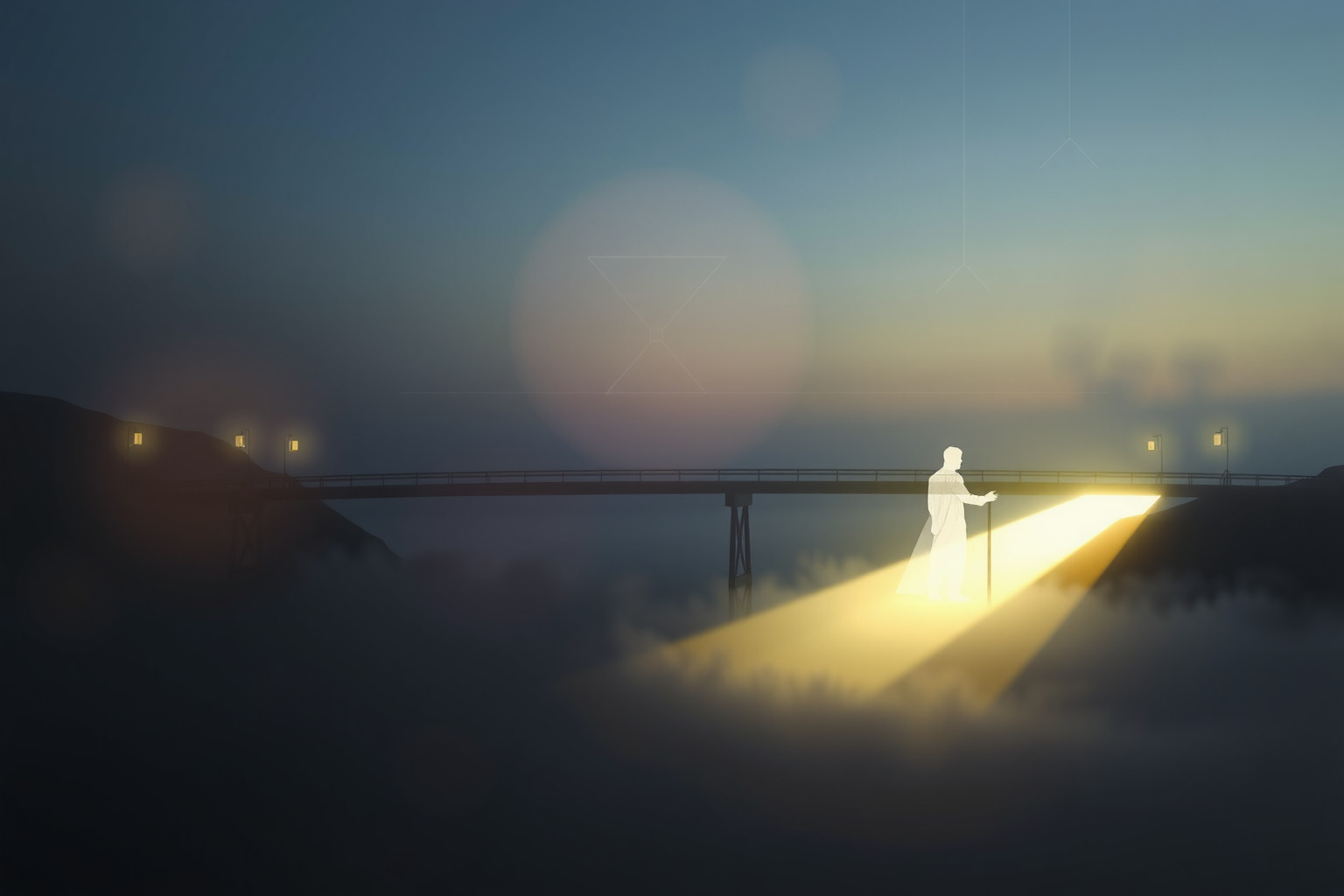 Il guardiano del ponte levatoio simboleggia controllo e confini precisi.