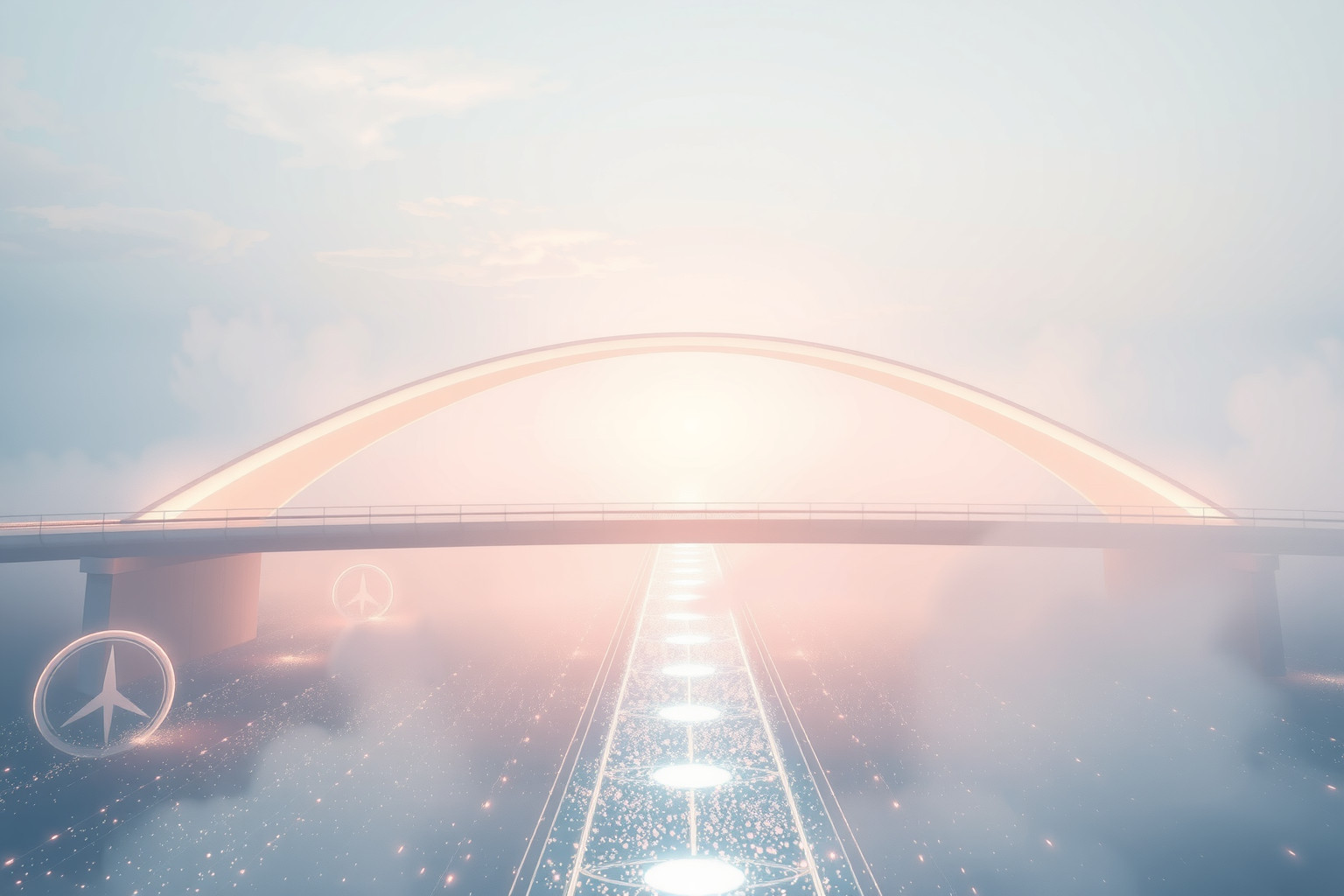 Sognare un ponte moderno simboleggia connessione, progresso e innovazione.