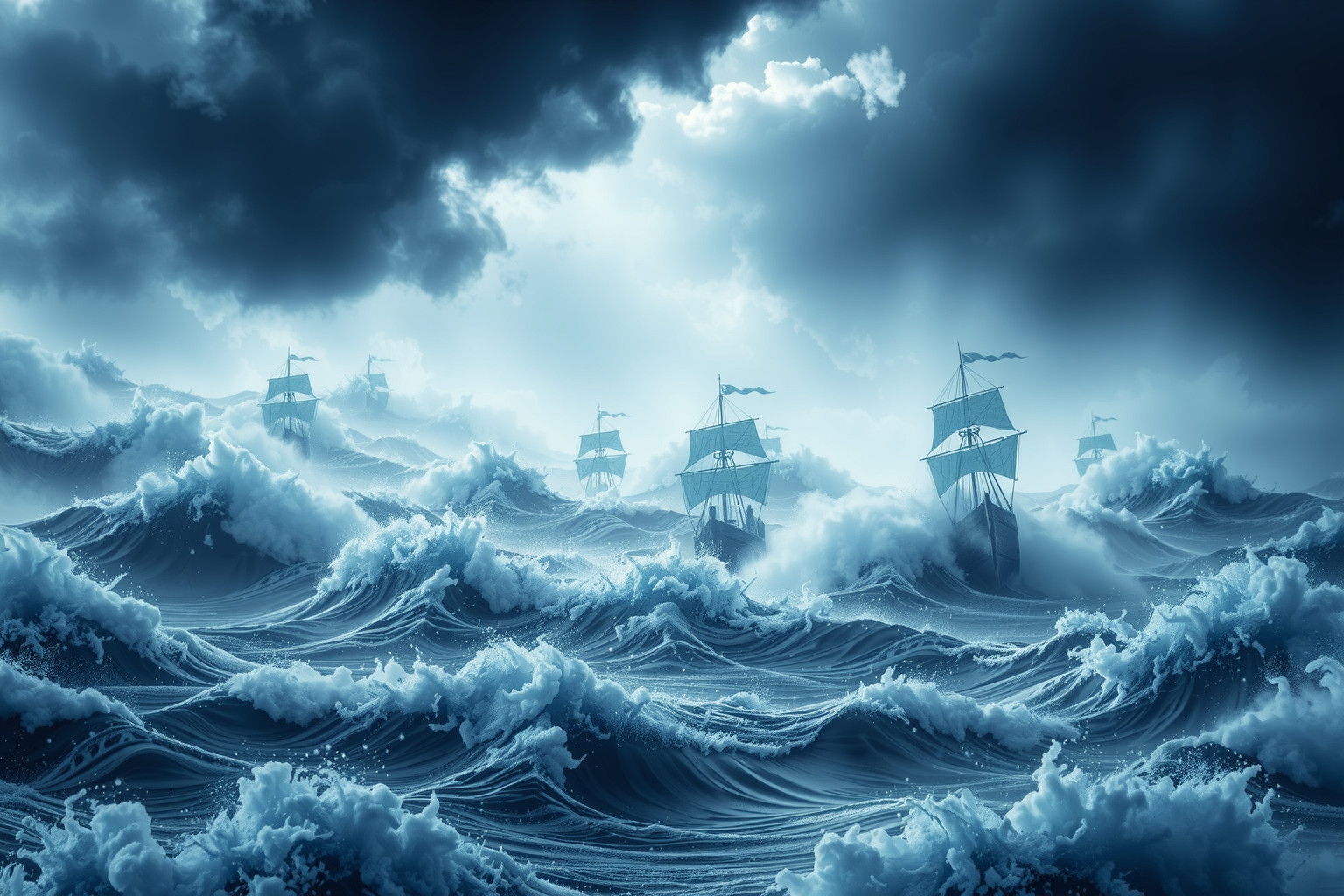 Sognare un porto in tempesta simboleggia turbolenze emotive imminenti.