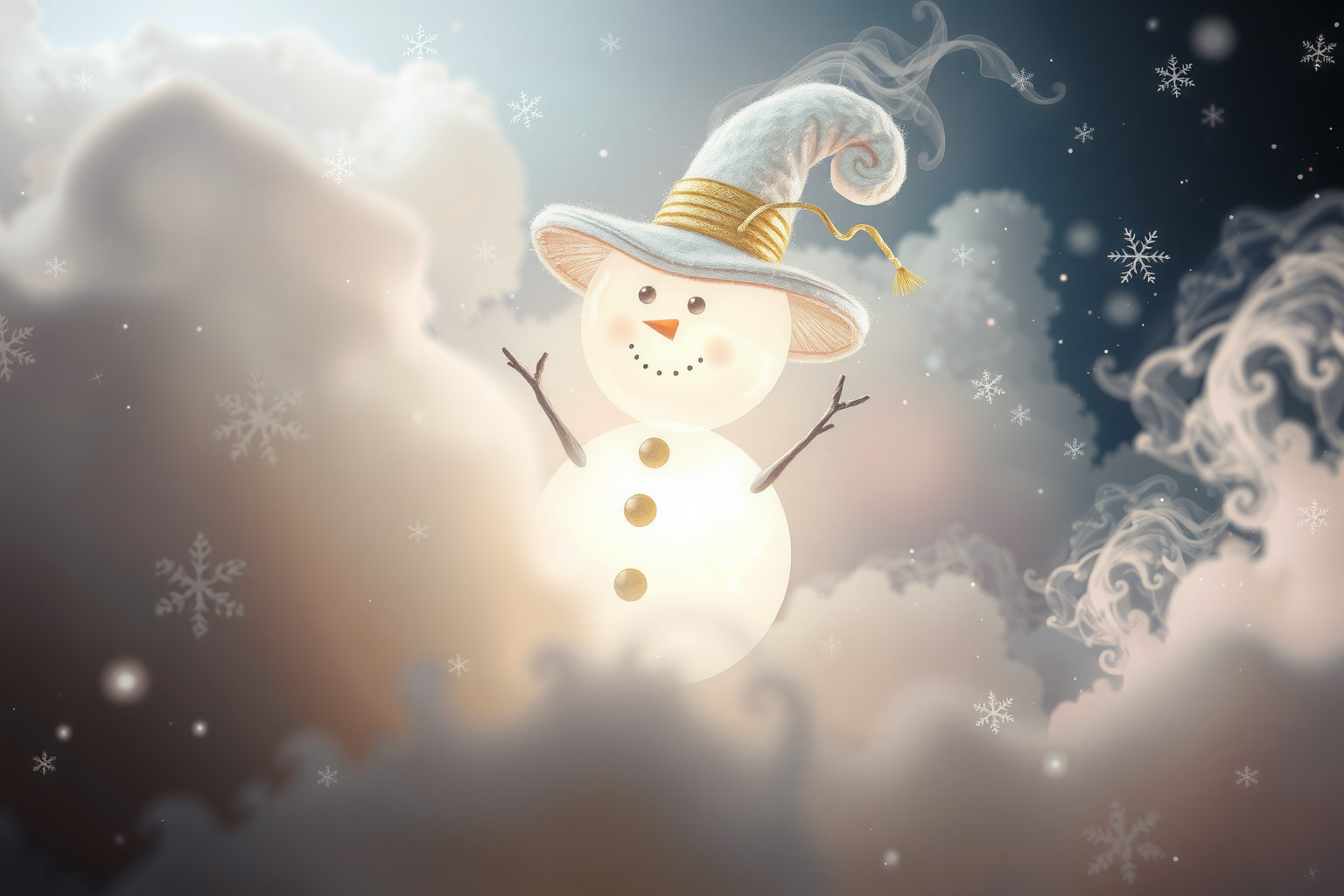 Sognare un pupazzo di neve con cappello simboleggia protezione e calore.