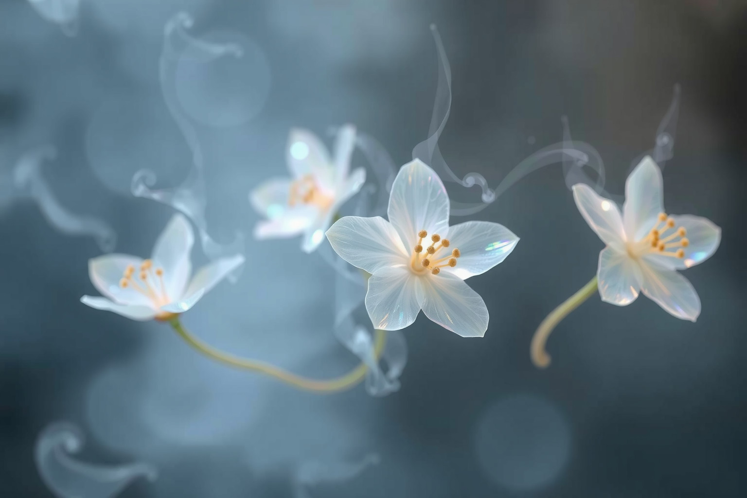 Sognare un quartetto di fiori simboleggia bellezza fragile e armonia.