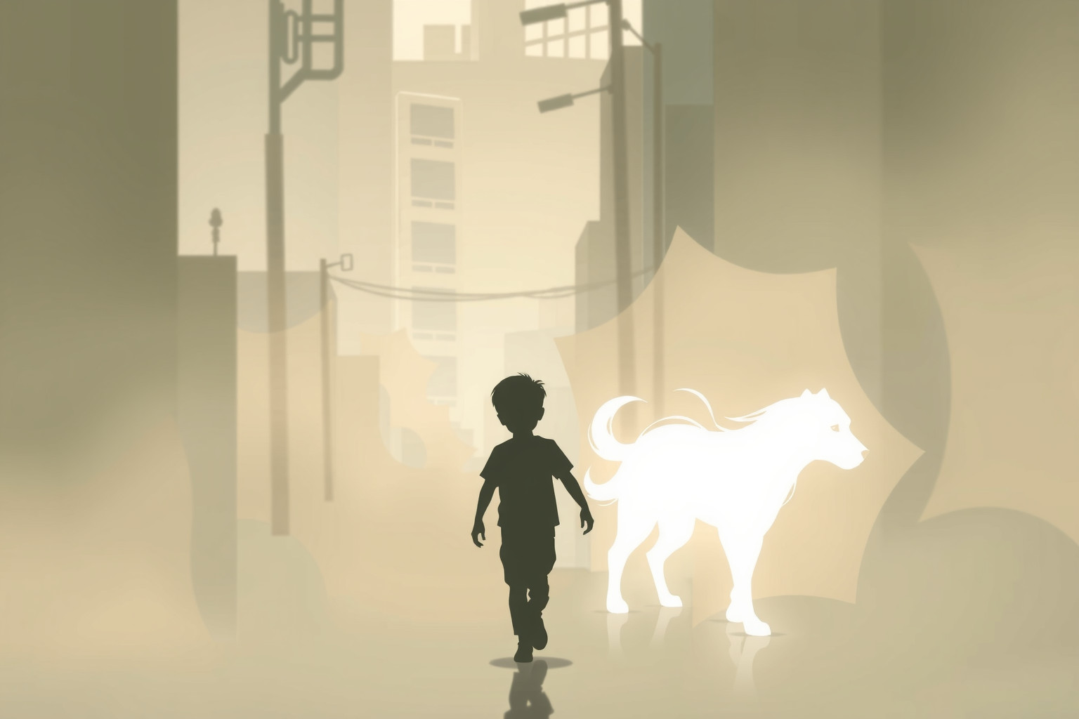 Sognare un ragazzo di strada con un cane simboleggia lealtà nascosta.