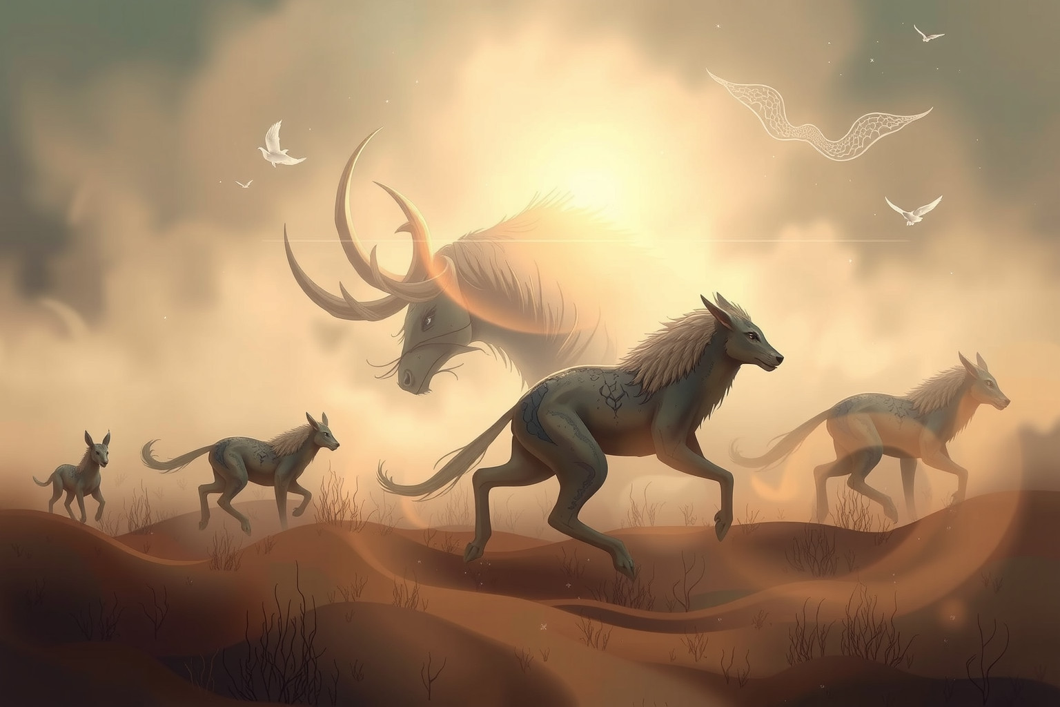 Sognare un reggimento di animali riflette il richiamo agli istinti primordiali.