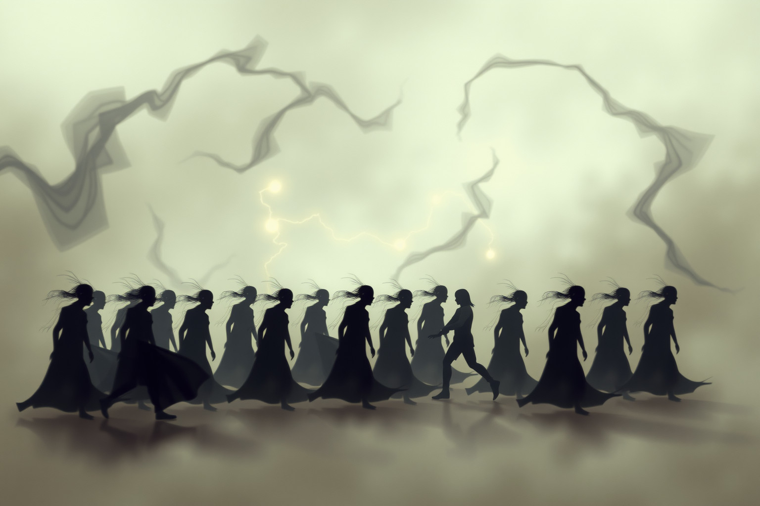 Sognare un reggimento rumoroso riflette stress e tensioni interiori.