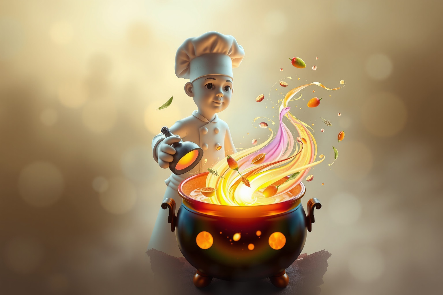 Sognare un ristoratore riflette creatività e desiderio di nutrimento emotivo.