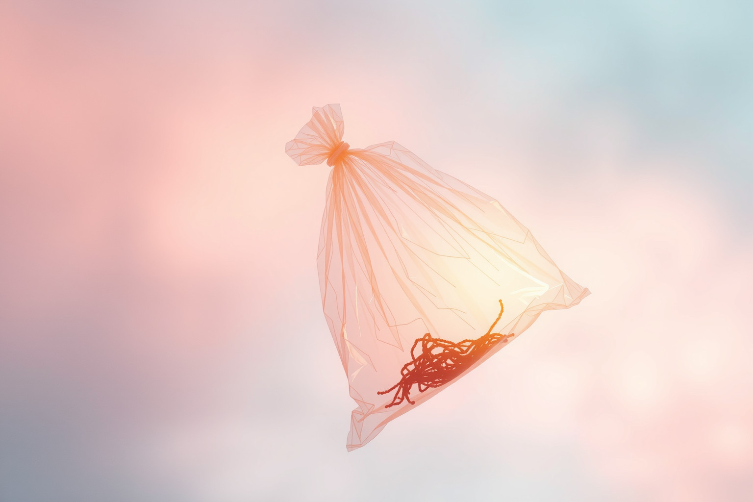 Sognare sacchetti plastica riflette ansie su ambiente e superficialità.