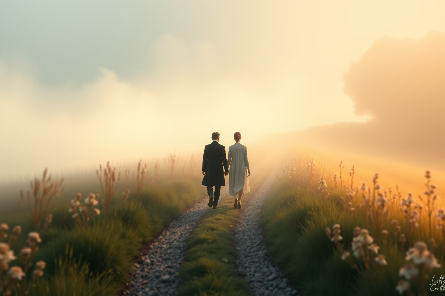 Sognare un sentiero con uno sconosciuto simboleggia nuove opportunità.