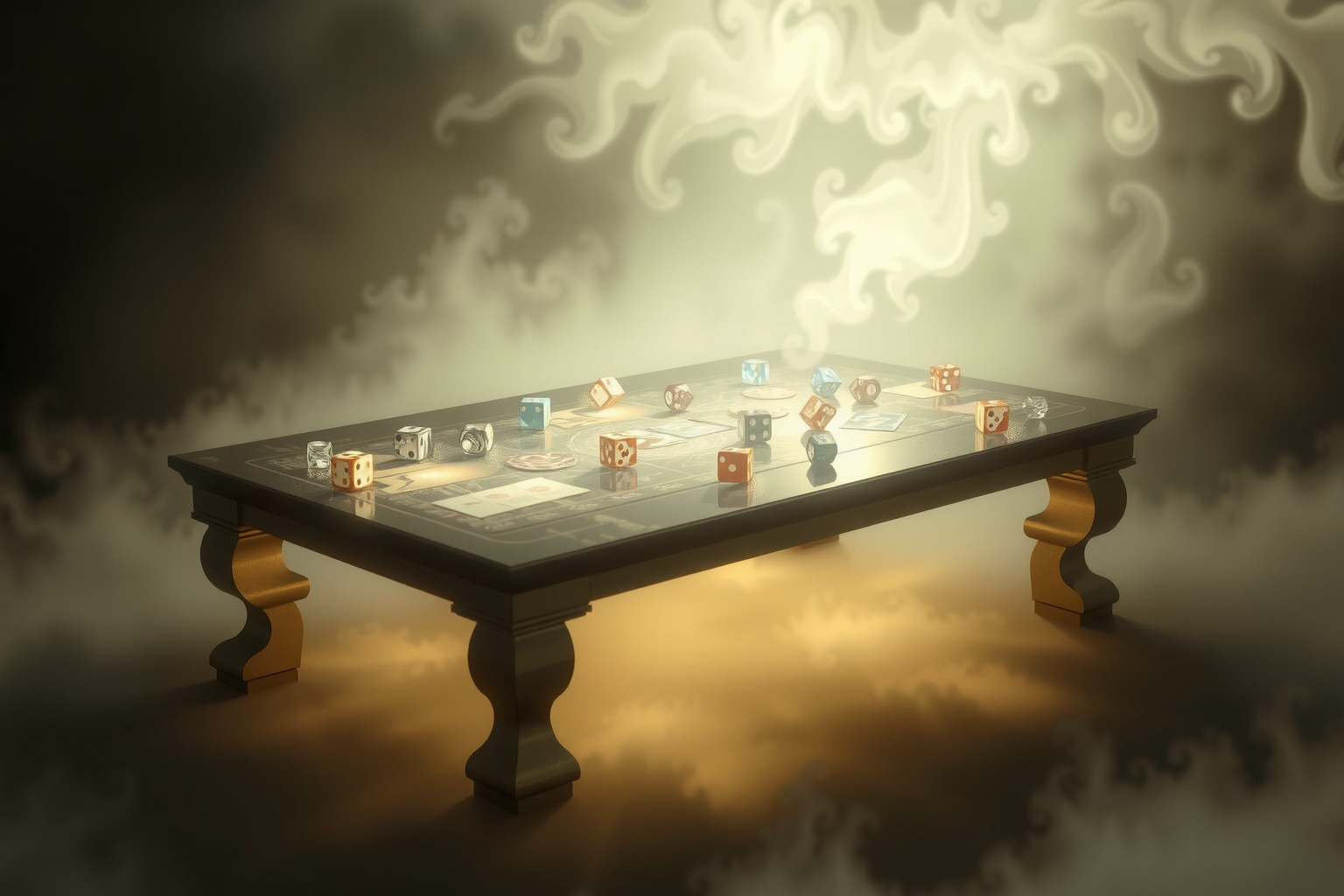 Sognare un tavolo da gioco riflette sfide e decisioni strategiche imminenti.