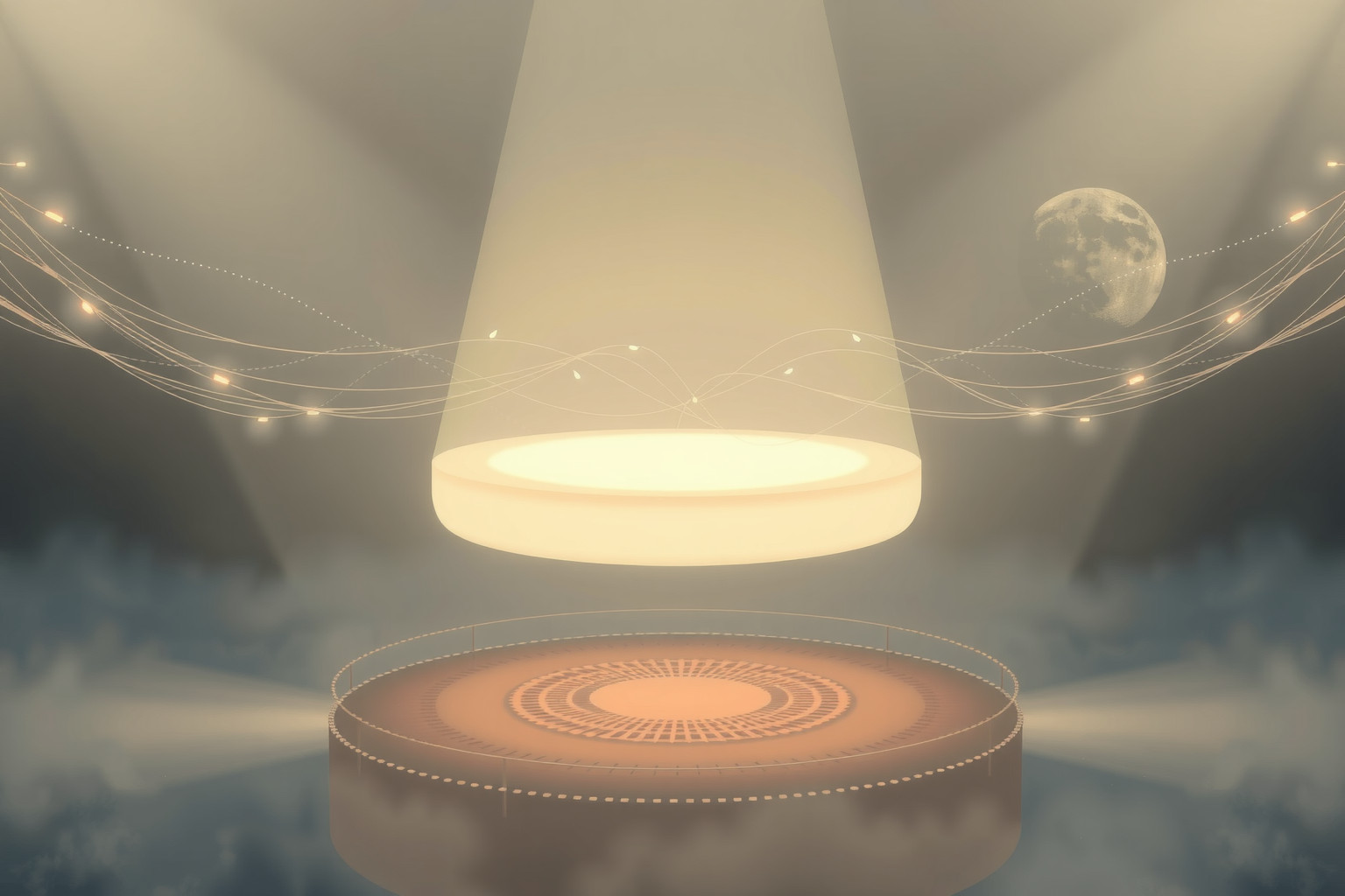 Sognare un tavolo tondo simboleggia armonia e collaborazione perfetta.