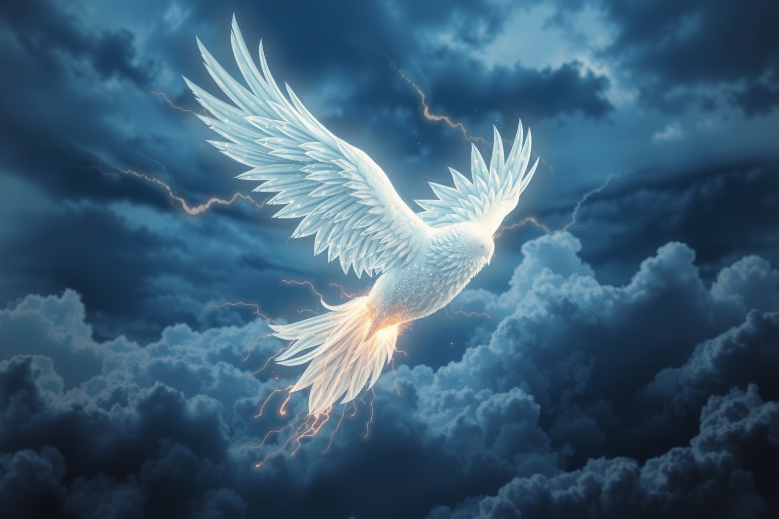 Sognare un uccello del tuono simboleggia potere e trasformazione interiore.