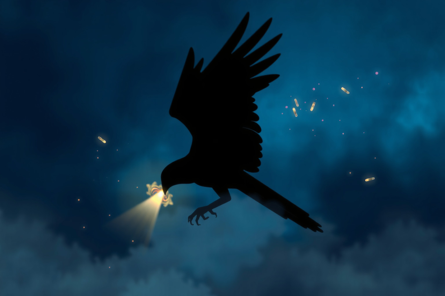 Sognare un uccello notturno in pericolo simboleggia intuizione e avvertimento.