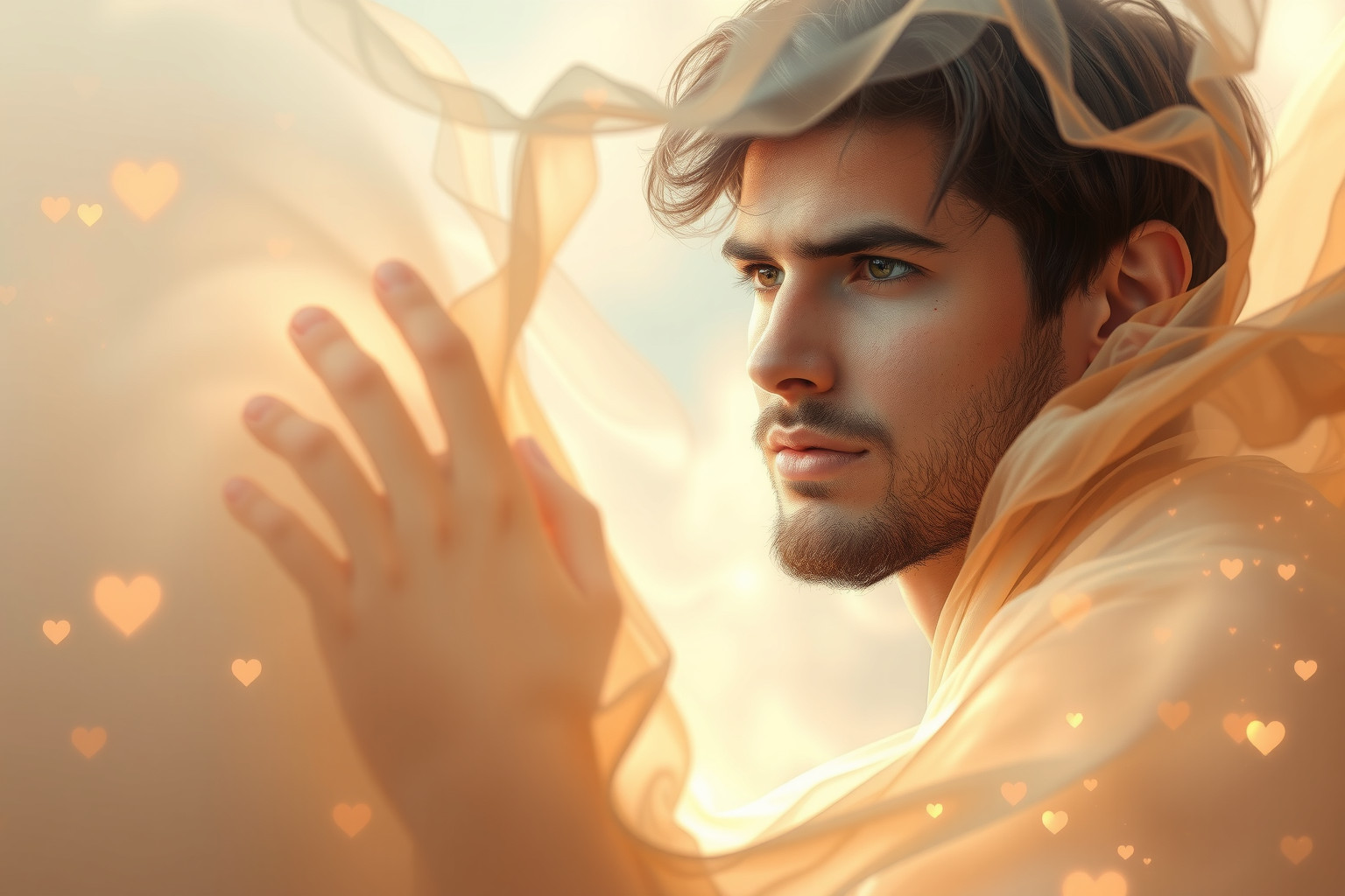 Sognare un uomo bello riflette desideri nascosti e forte attrazione.