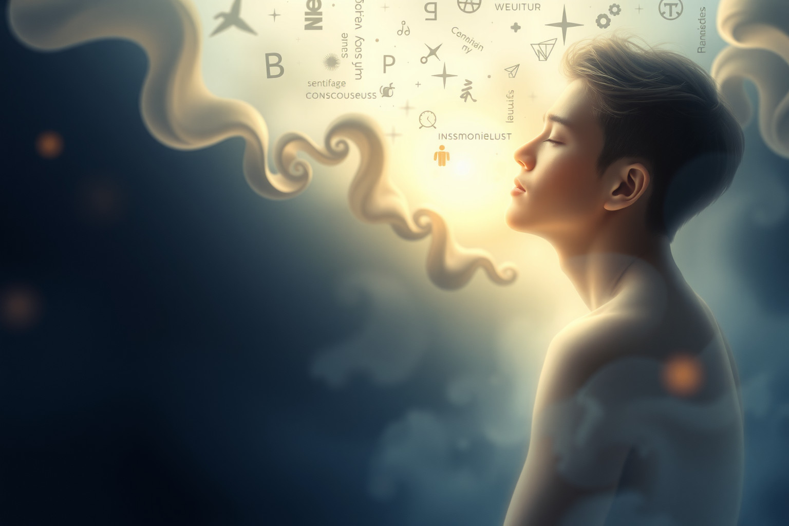 Sognare un uomo che parla rivela verità nascoste del subconscio.