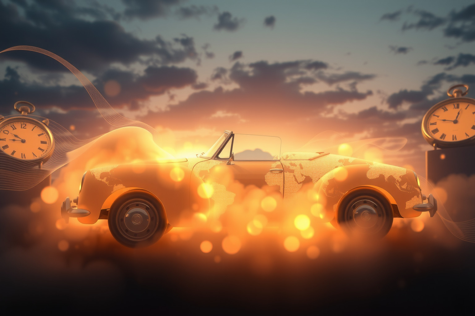 Sognare veicoli d'epoca evoca memorie e desideri di tempi passati.