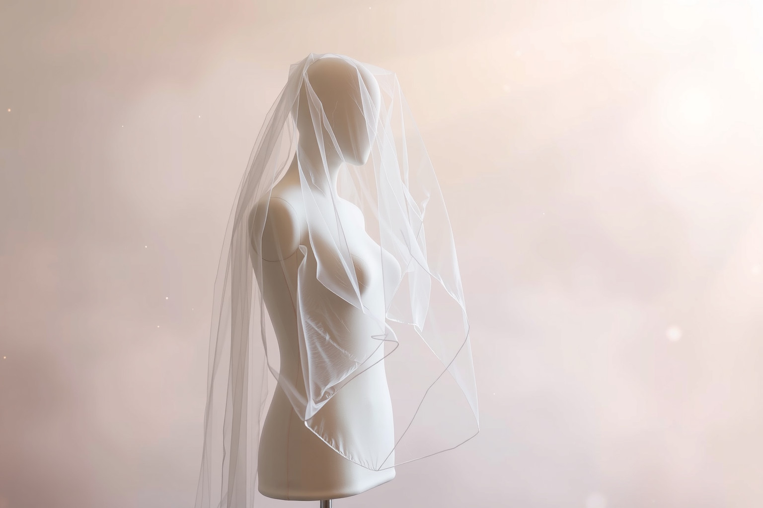Sognare un velo su manichino simboleggia aspettative romantiche irrealizzate.