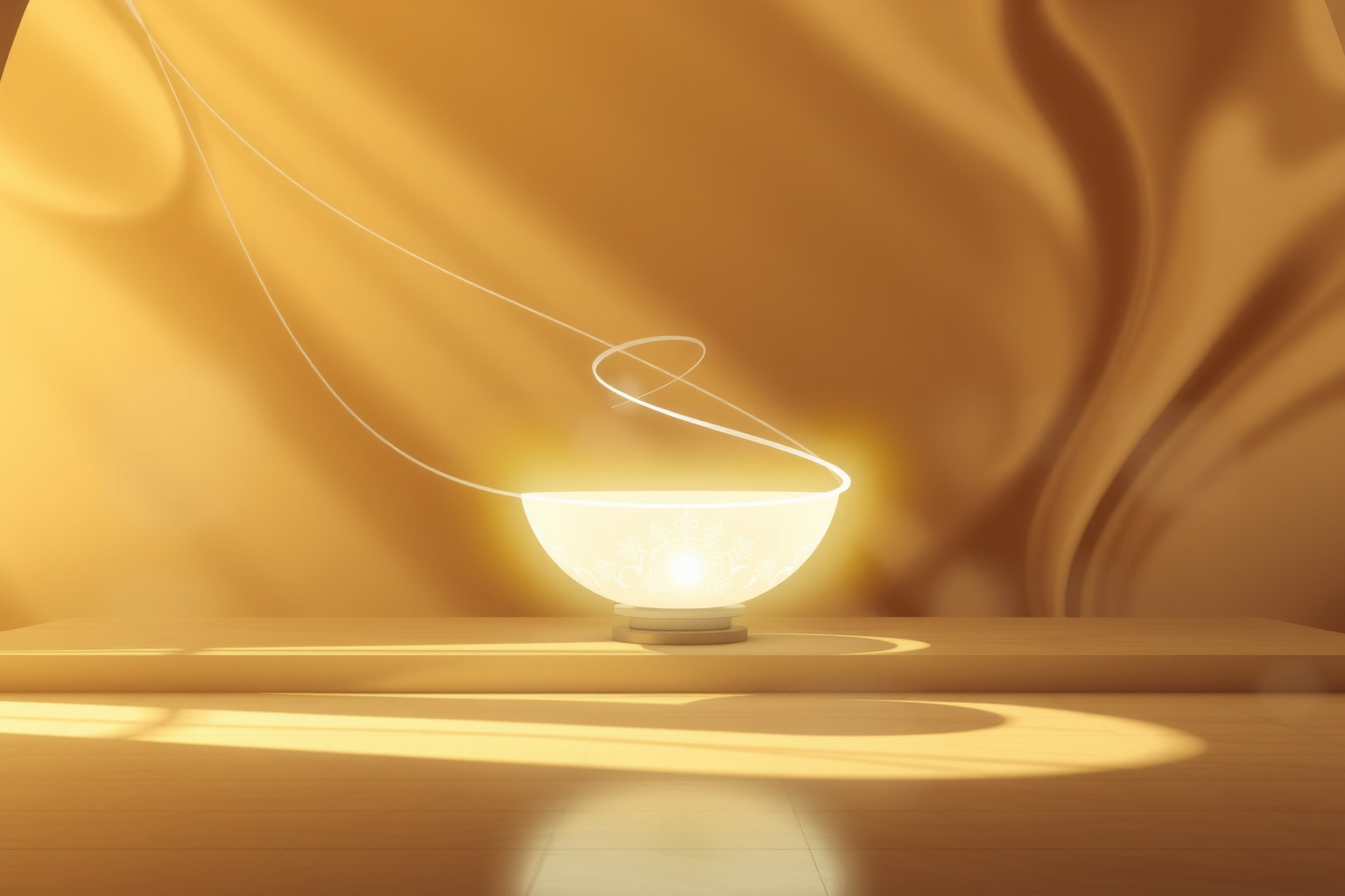 Sognare una ciotola in un tempio simboleggia purezza spirituale e sacralità.