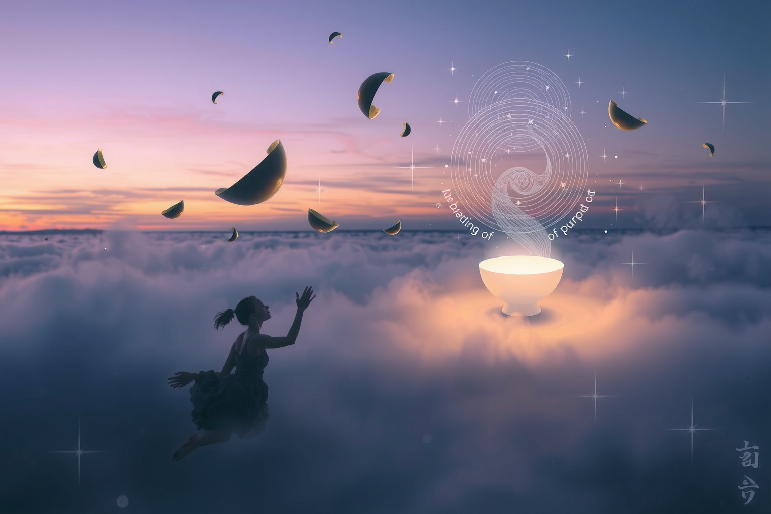 Sognare una ciotola introvabile simboleggia la ricerca interiore di scopo.