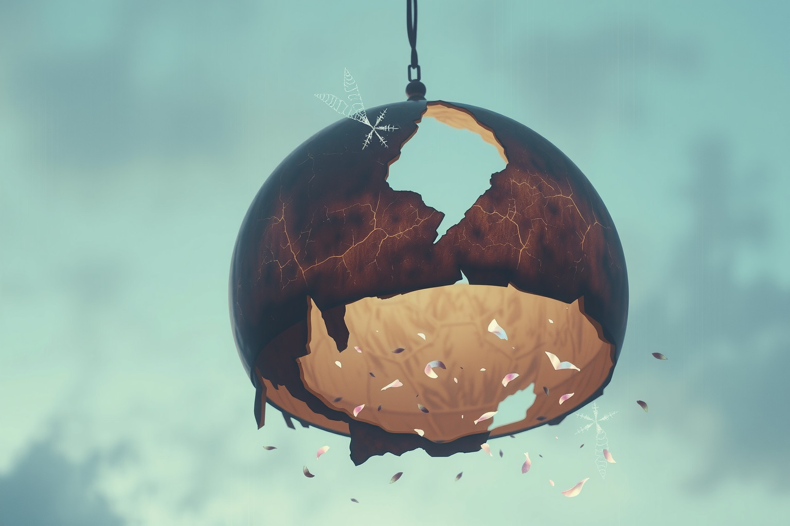 Sognare una cupola in rovina simboleggia perdita di protezione.