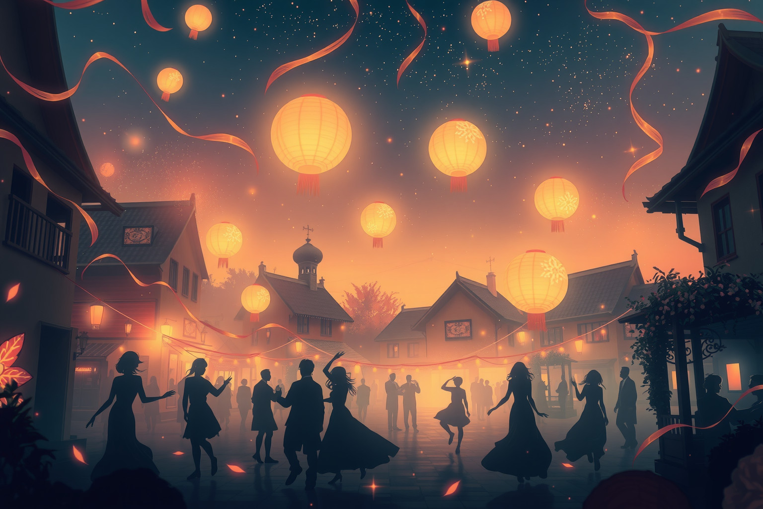 Sognare feste popolari simboleggia gioia e connessione spirituale profonda.