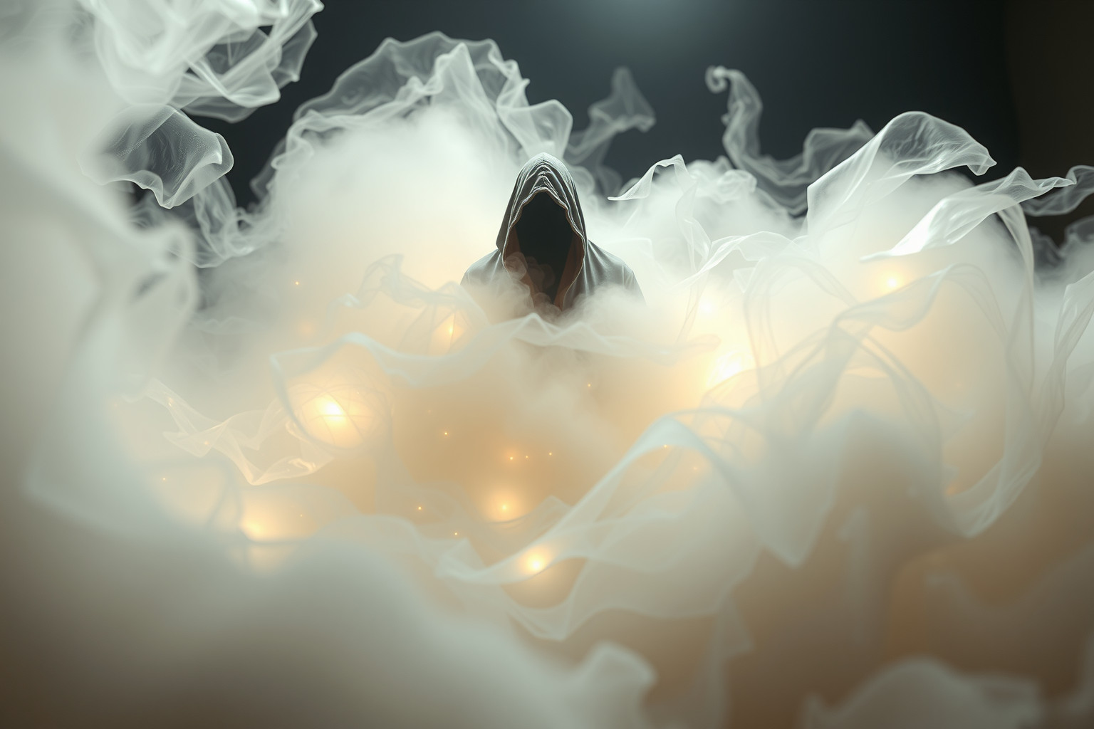 Sognare una figura incappucciata spesso simboleggia enigmi nascosti interiori.