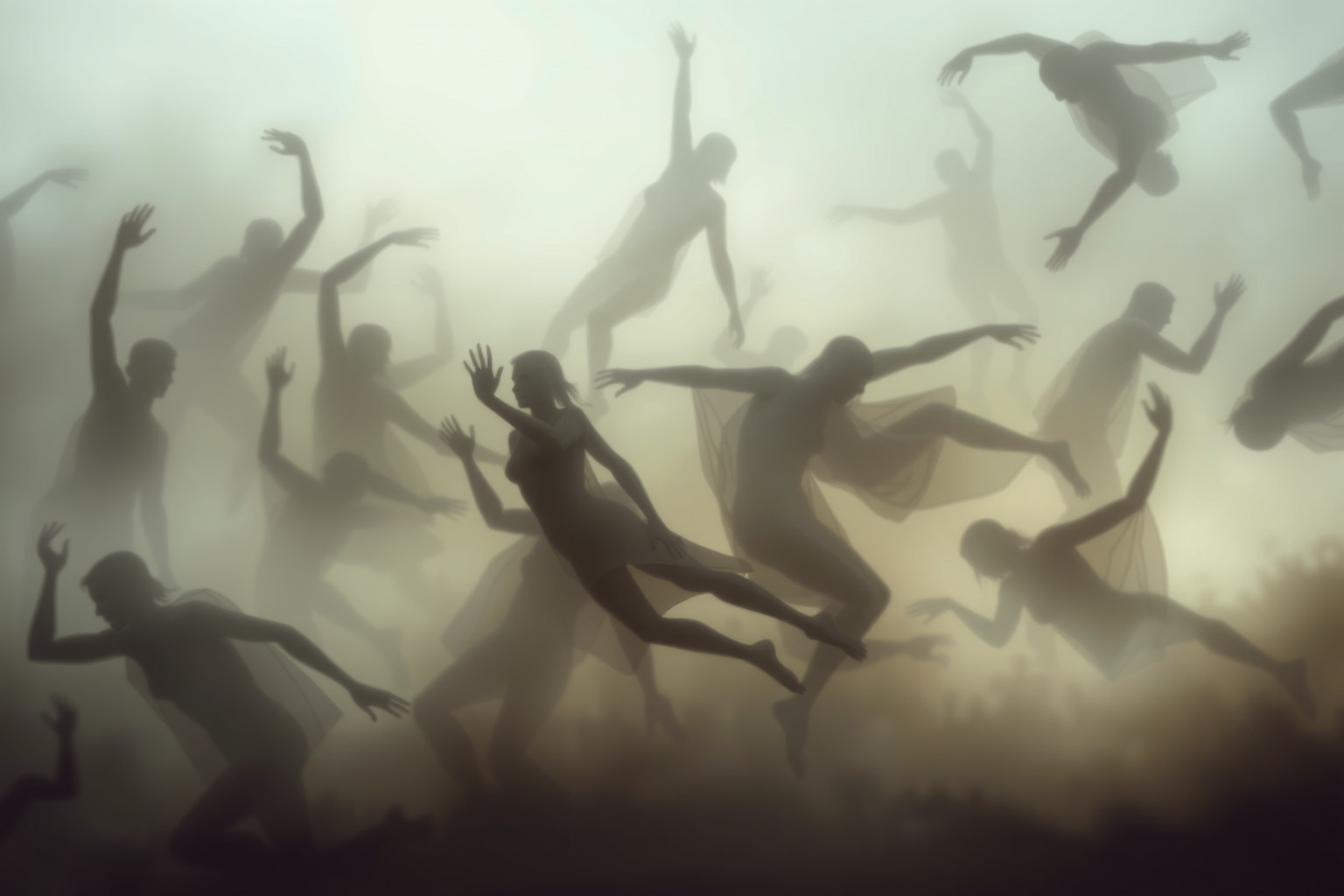 Sognare folle in fuga riflette ansie profonde e insicurezza interiore.