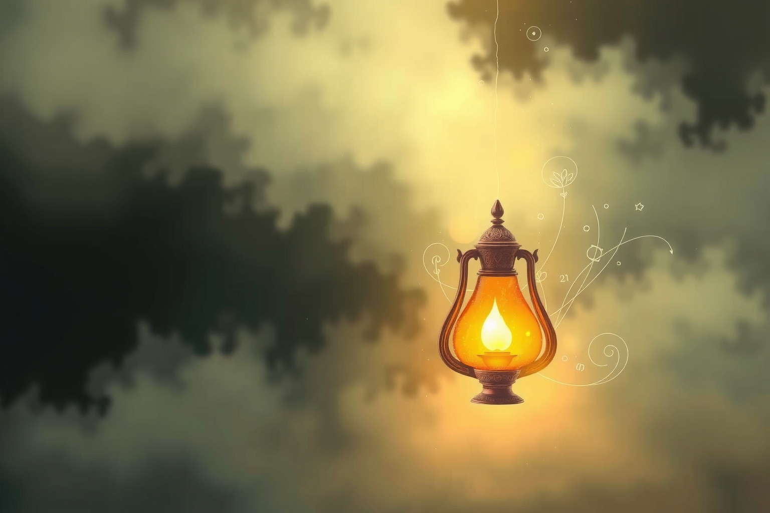 Sognare una lampada a olio simboleggia guida e saggezza antica.