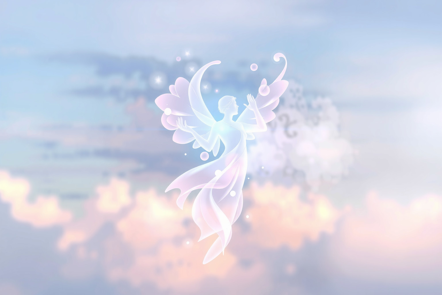 Sognare luce angelica simboleggia guida spirituale e protezione divina.