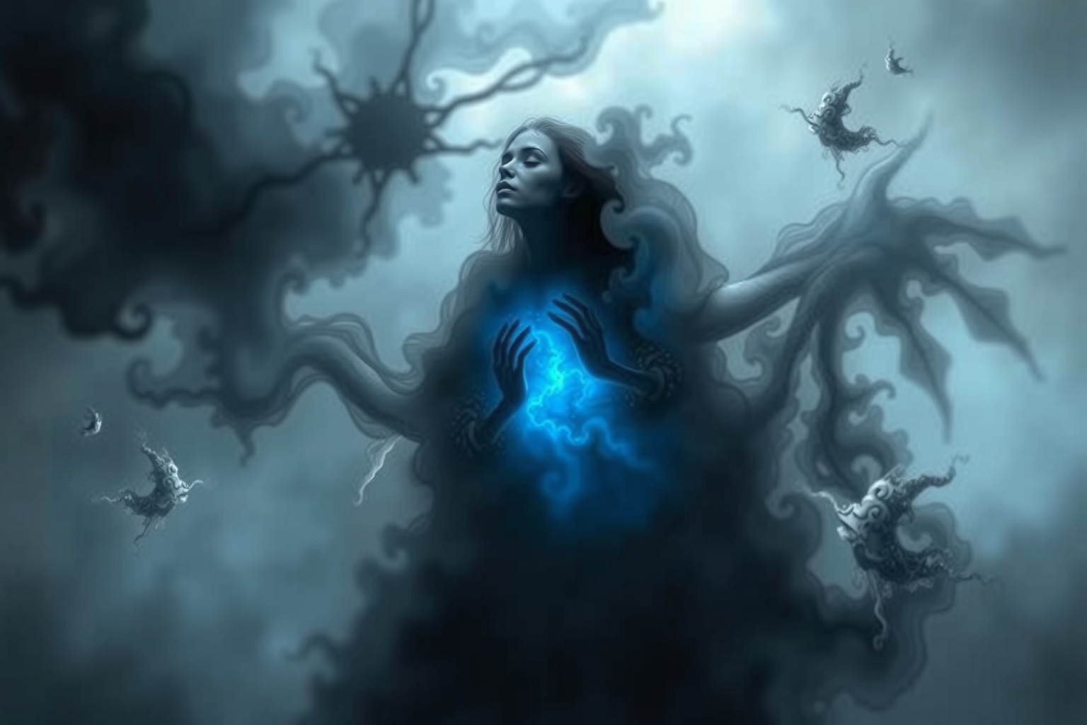 Sognare una malattia grave riflette paure profonde e ansie interiori.