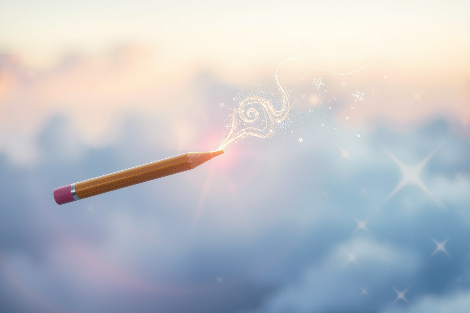 Sognare una matita magica riflette desideri irrealistici e fantasiosi.