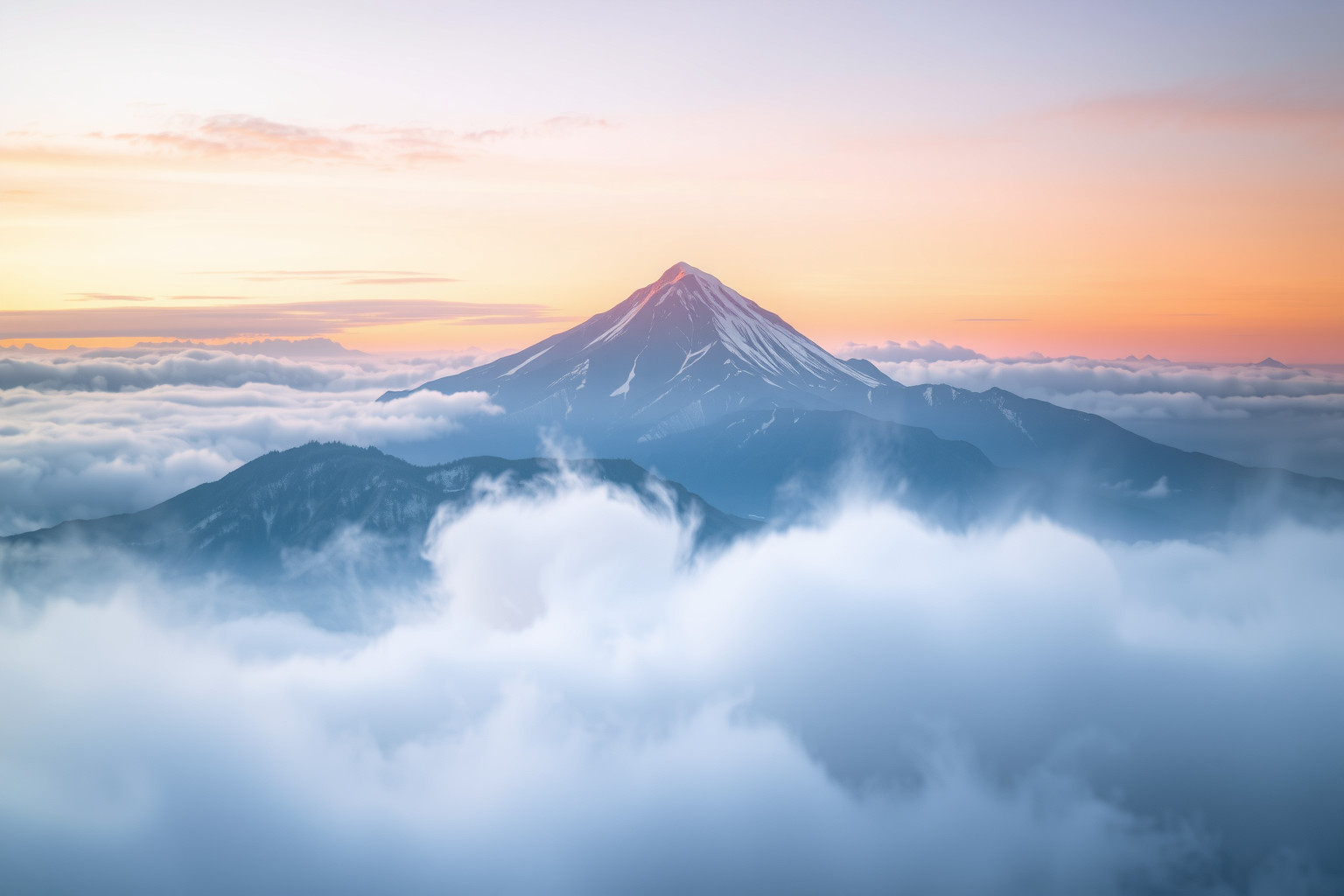 Sognare montagne tra nuvole simboleggia sfide e misteri interiori.