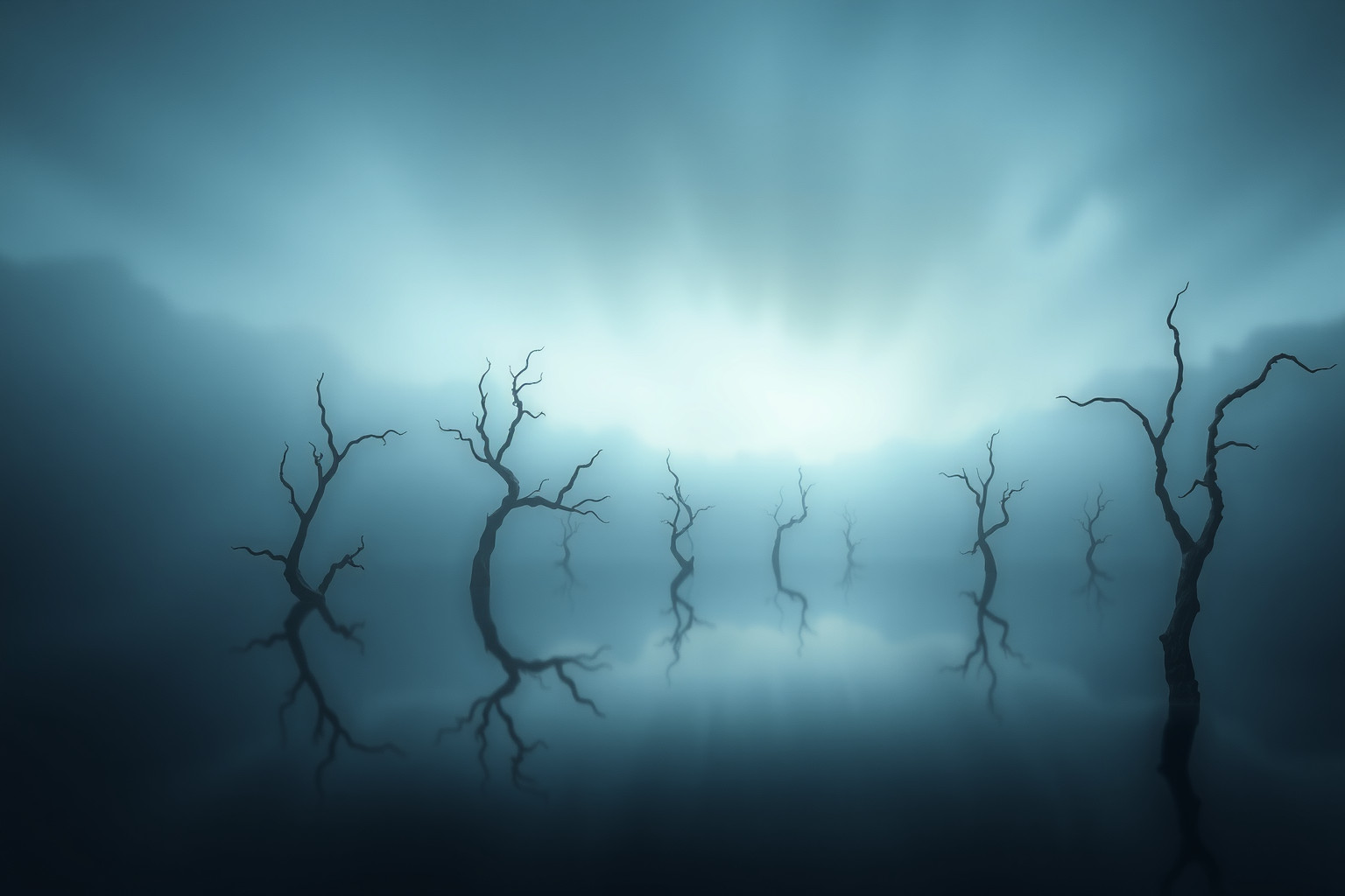 Sognare una palude deserta riflette solitudine e conflitti interiori nascosti.