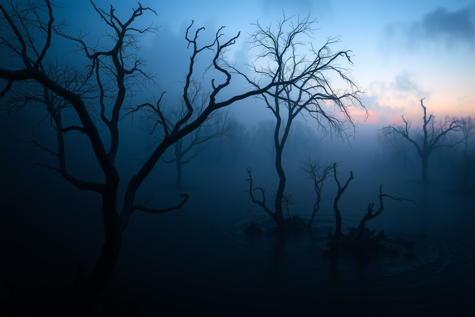 Sognare paludi infestate riflette paure interiori e insicurezze profonde.