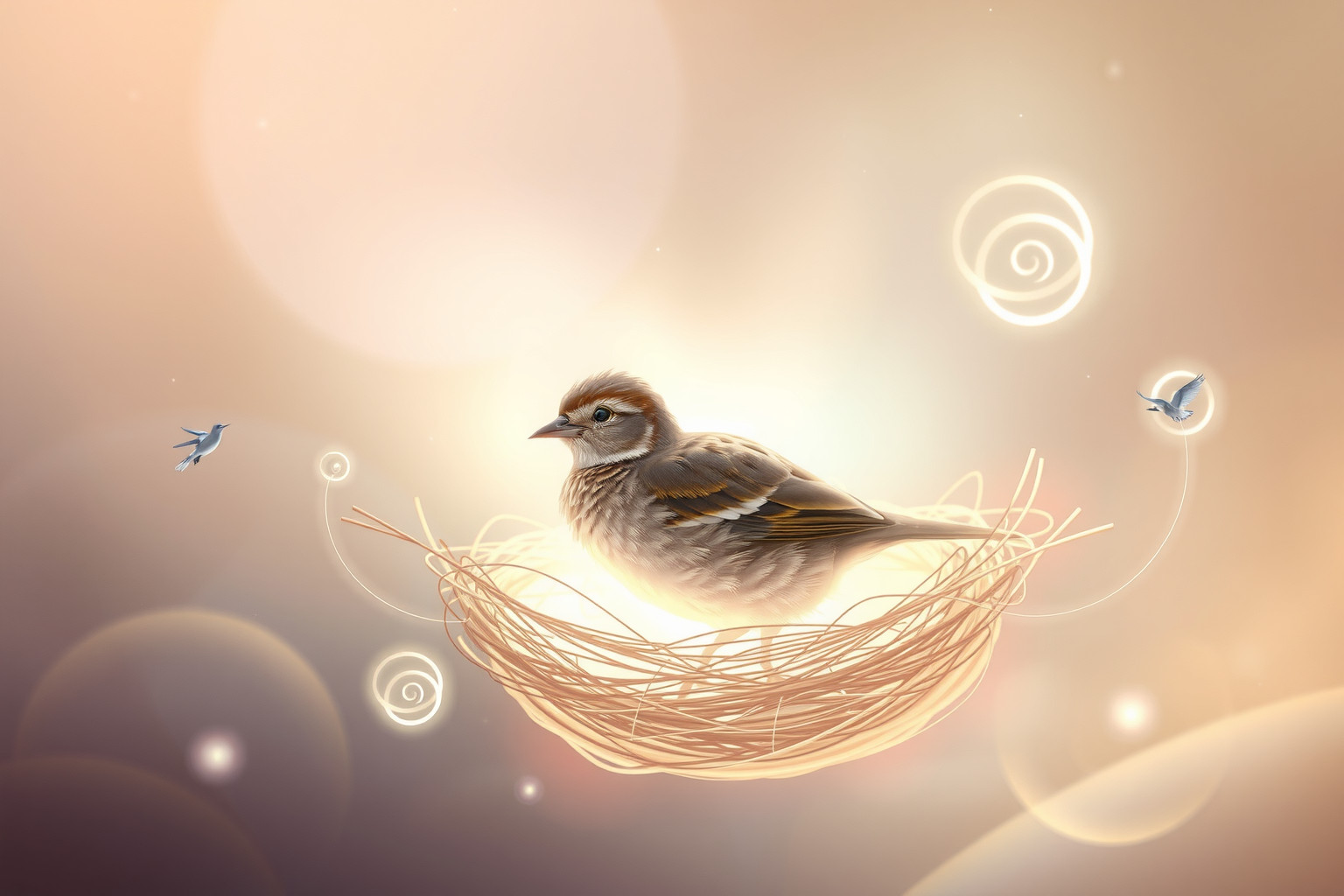 Sognare quaglia del Virginia nel nido simboleggia protezione familiare.