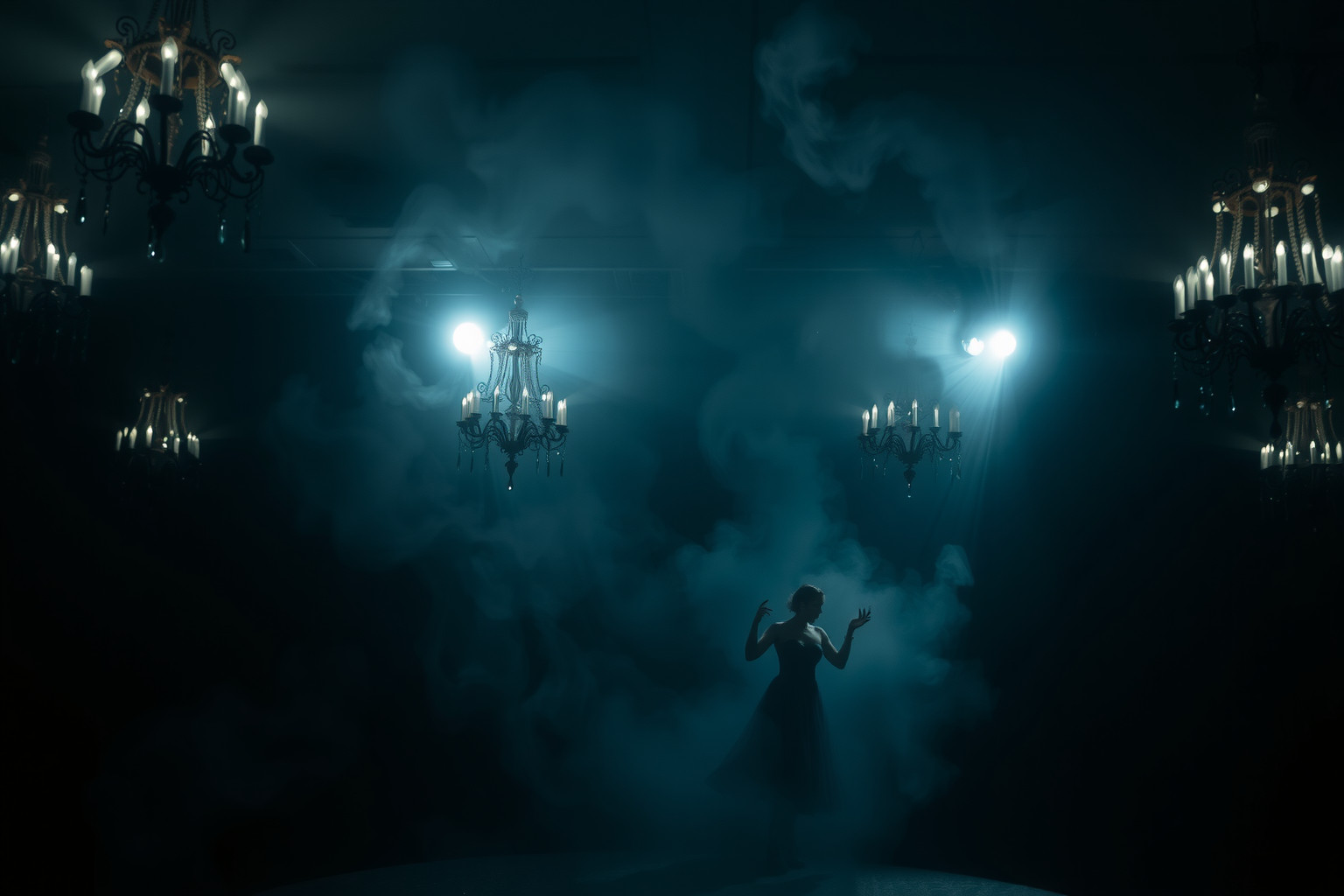 Sognare una sala da ballo buia riflette paure nascoste interiori.