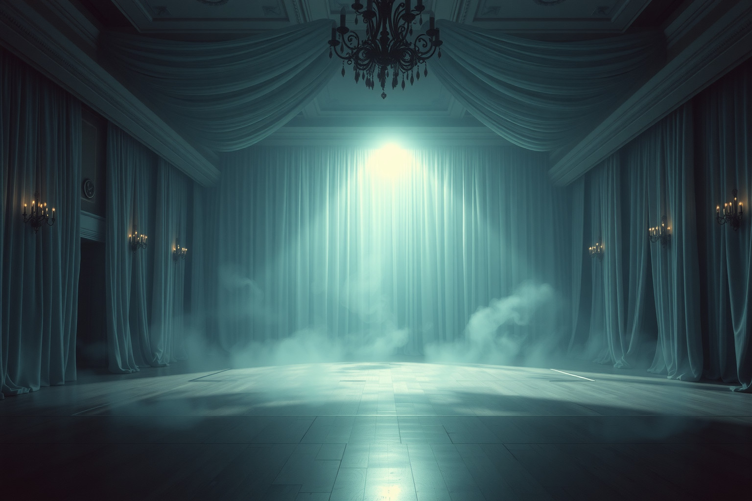 Sognare una sala da ballo vuota simboleggia solitudine e opportunità mancate.