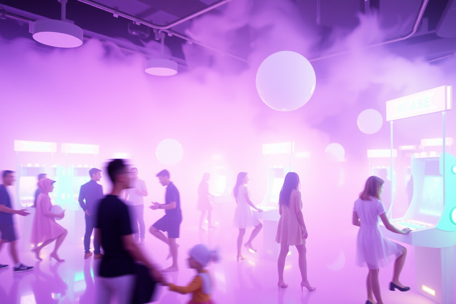 Sognare una sala giochi affollata indica desiderio di socialità e divertimento.