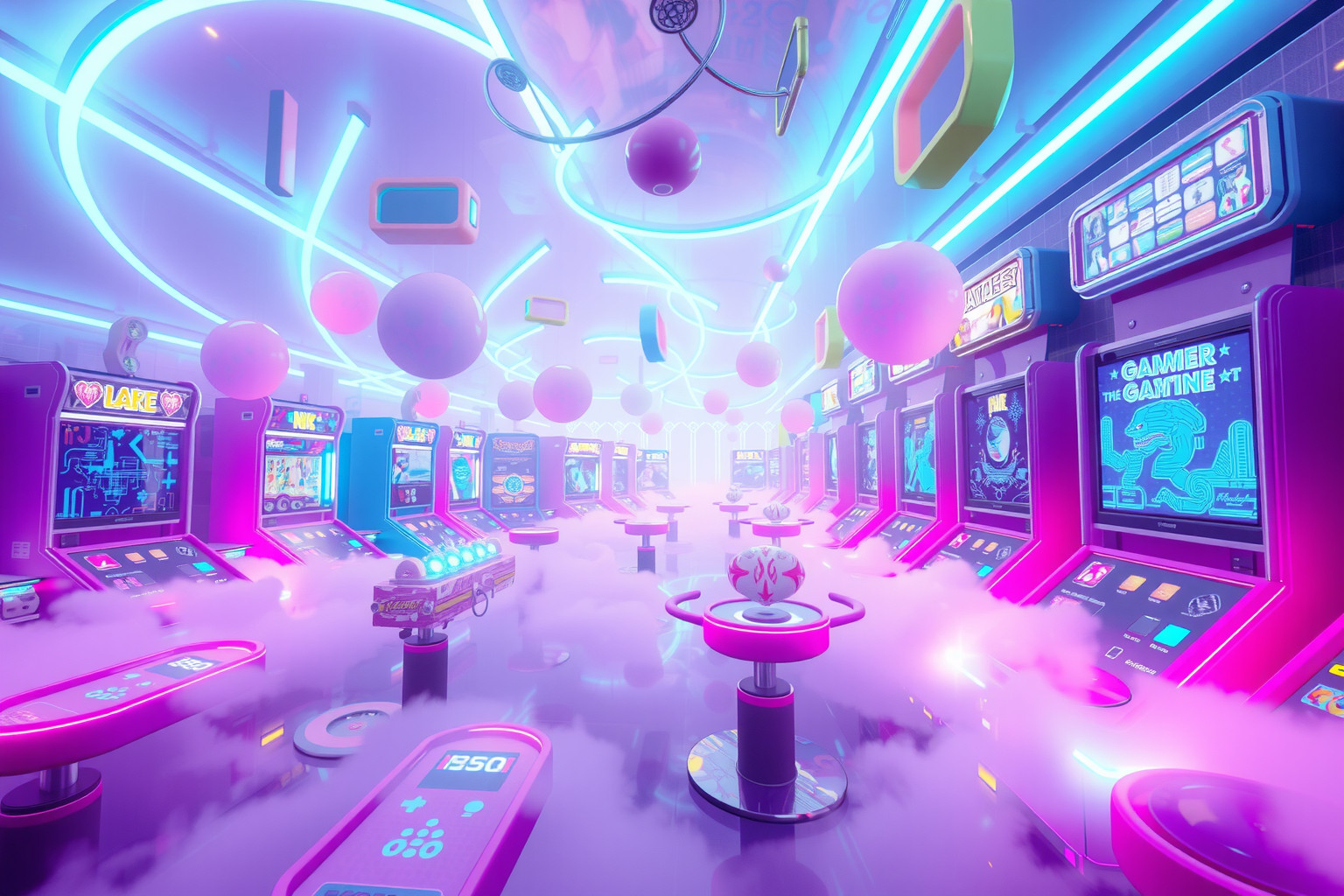 Sognare una sala giochi infinita simboleggia opportunità illimitate nella vita.