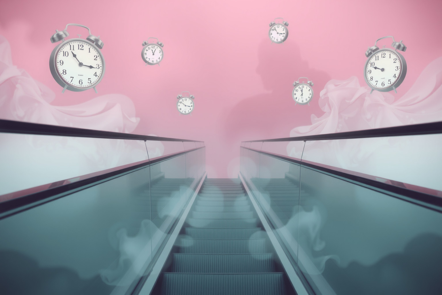 Sognare scala mobile indietro simboleggia paura del cambiamento immediato.