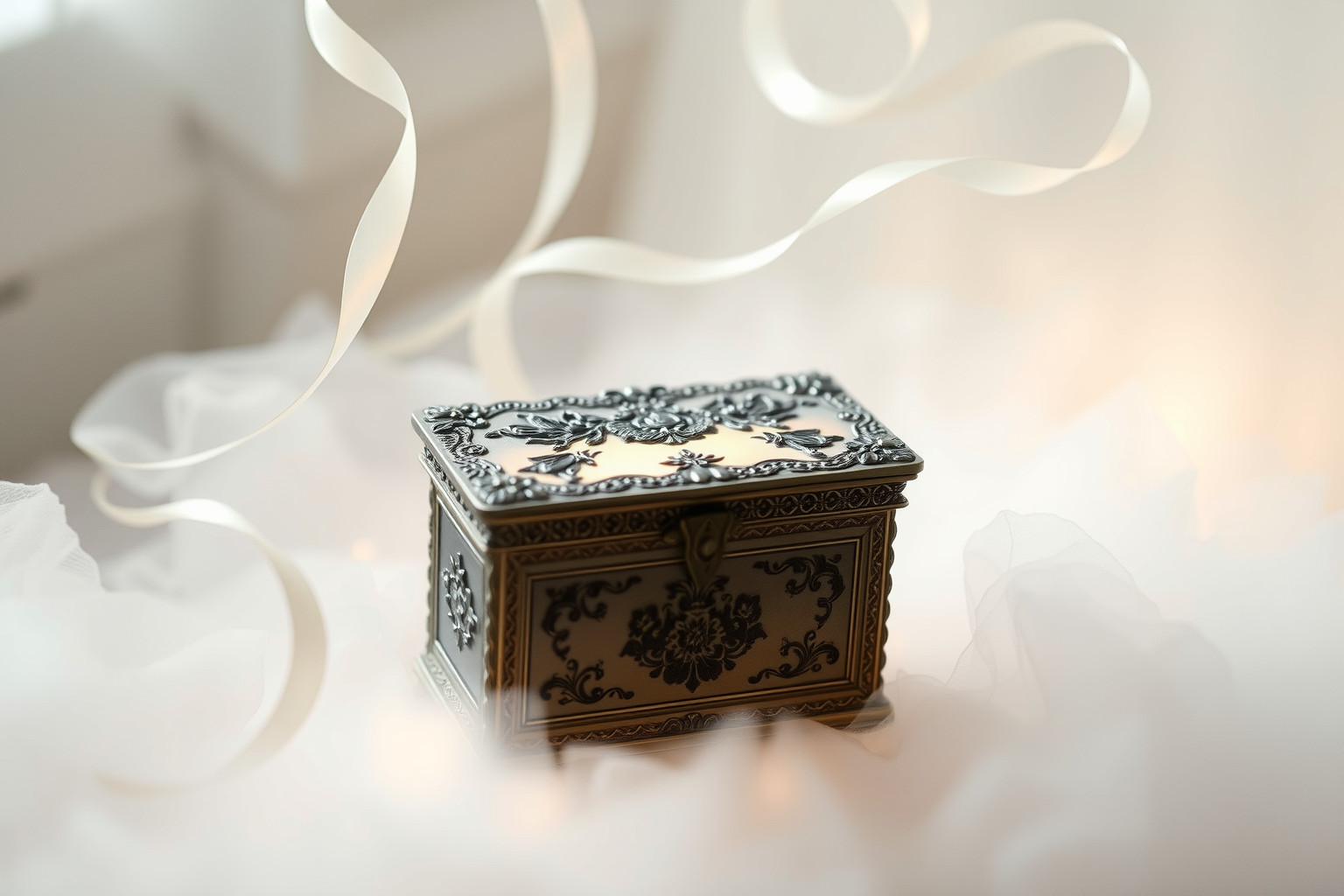 Sognare una scatola della sposa antica evoca legami profondi storici.