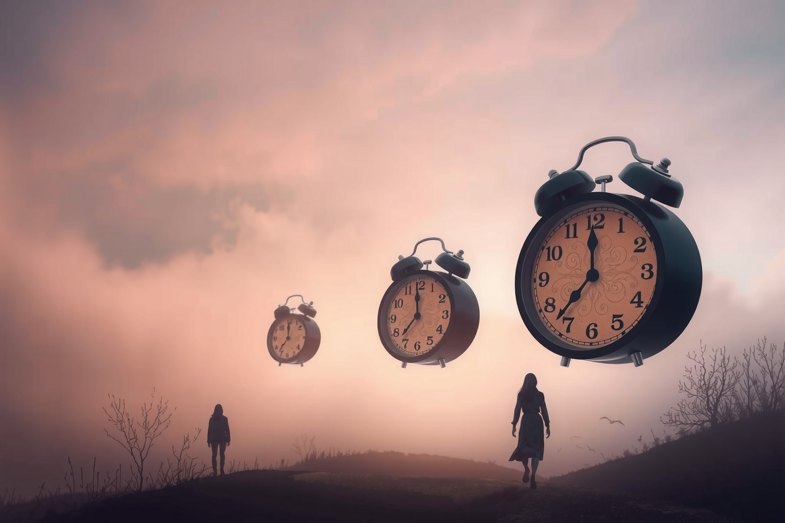 Sognare ritardi simboleggia ansia per impegni e responsabilità imminenti.