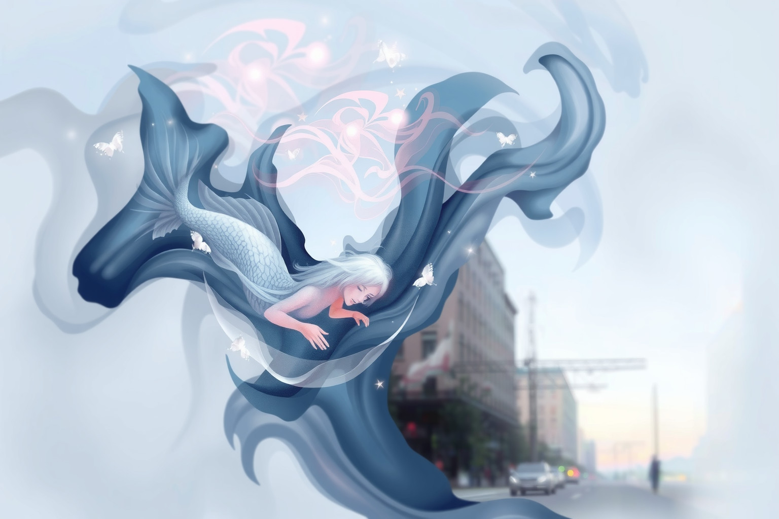 Sognare sirene in città simboleggia il conflitto tra realtà e sogno.