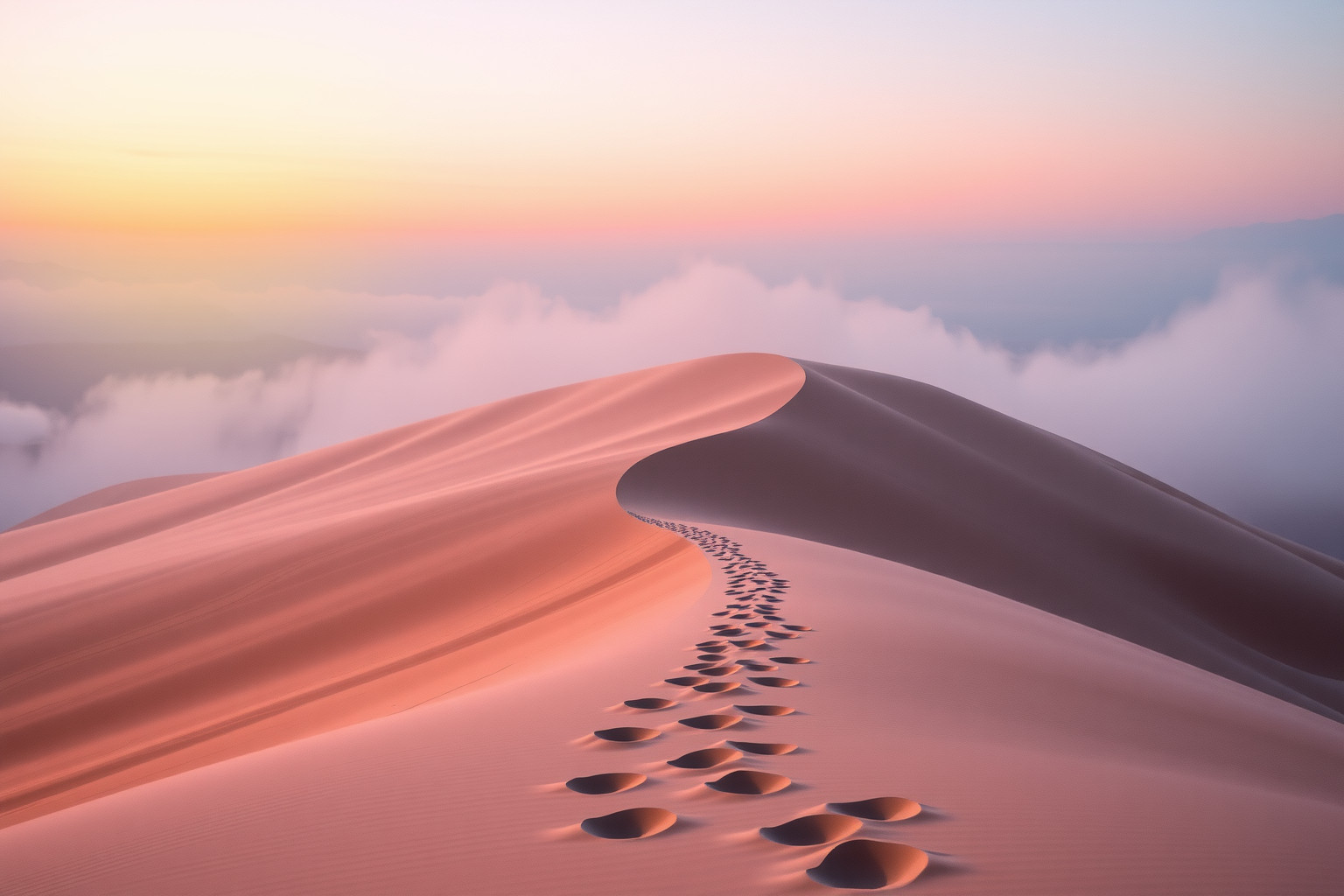 Sognare una strada desertica in salita simboleggia sfide imminenti.