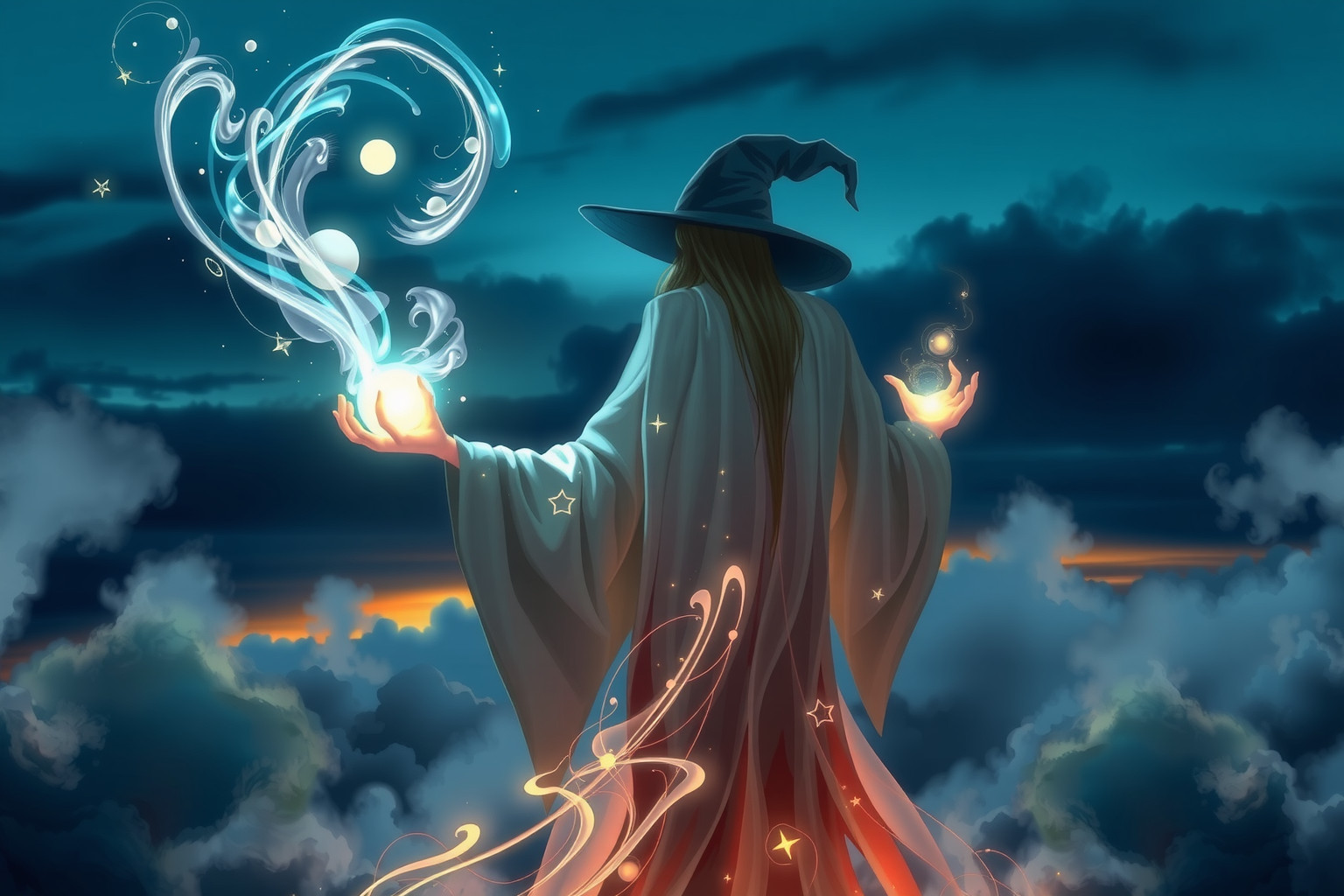 Sognare streghe simboleggia potere nascosto e trasformazione spirituale.