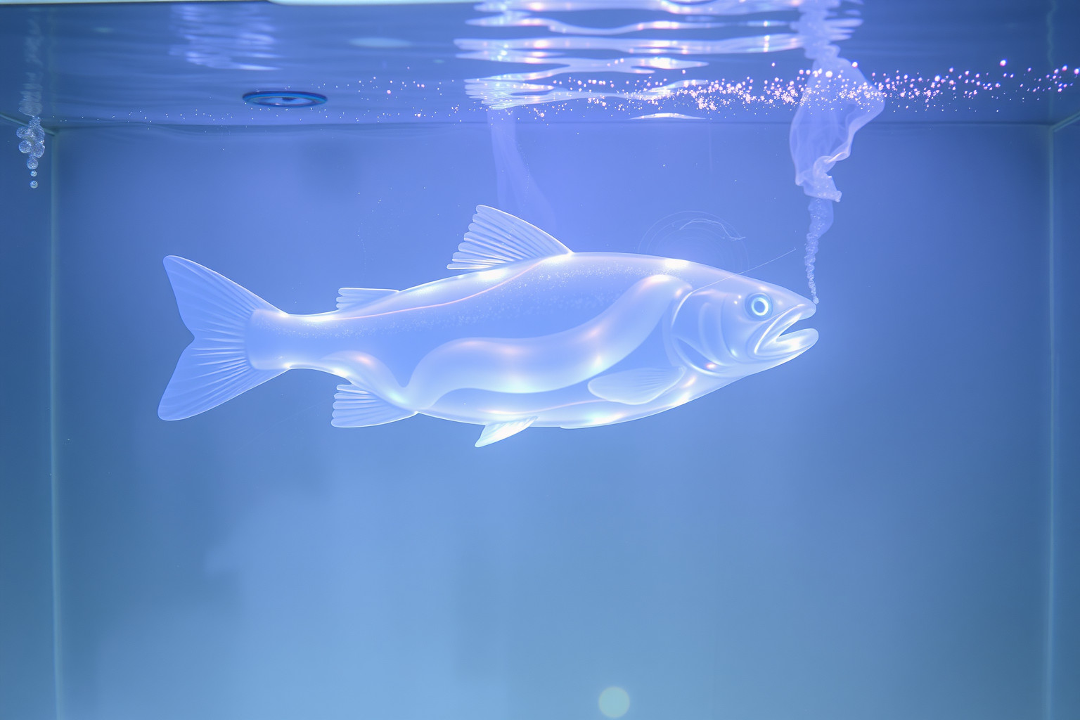 Sognare una trota in acquario simboleggia emozioni trattenute e desiderio di libertà.