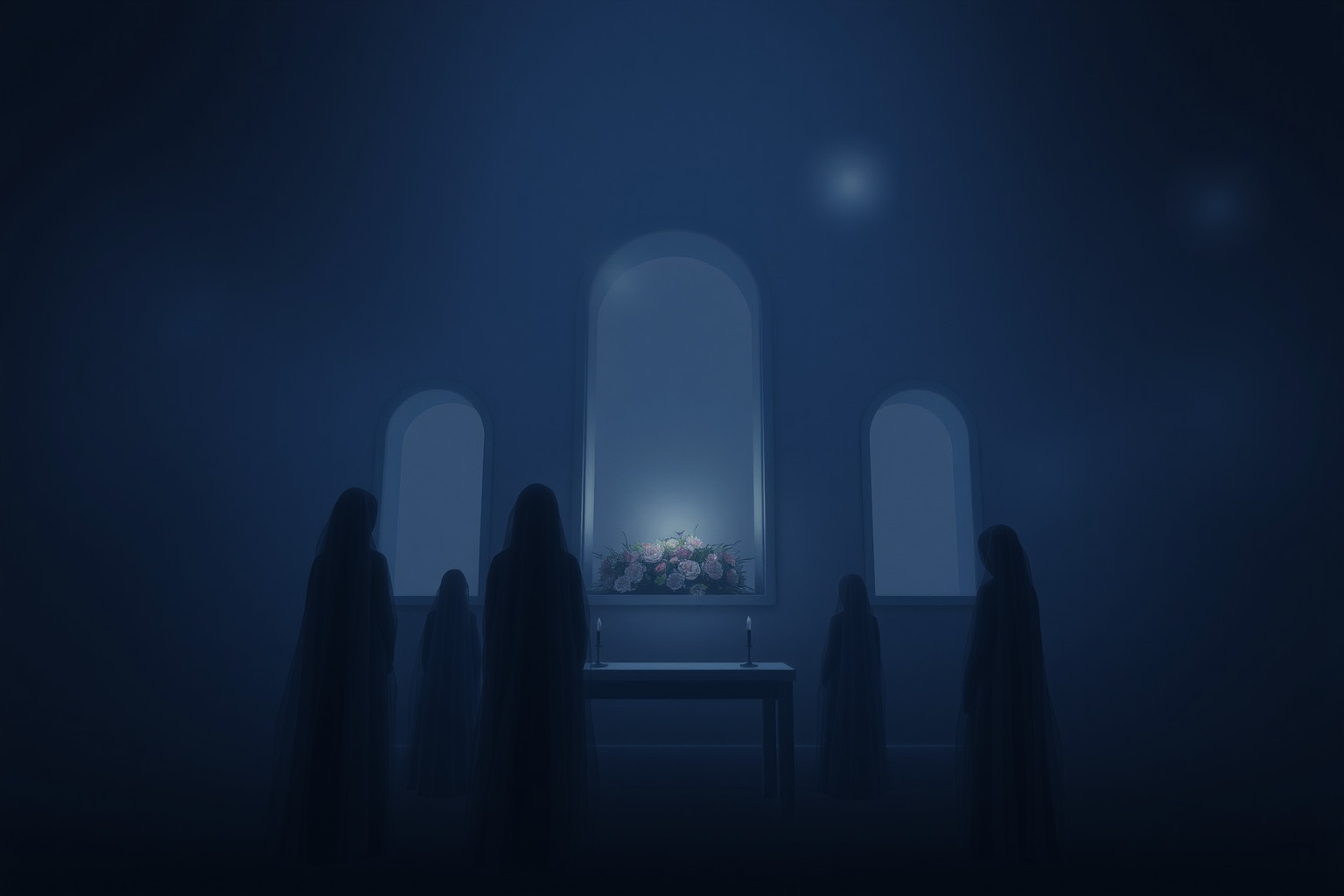 Sognare veglia funebre senza fiori simboleggia vuoto emotivo profondo.