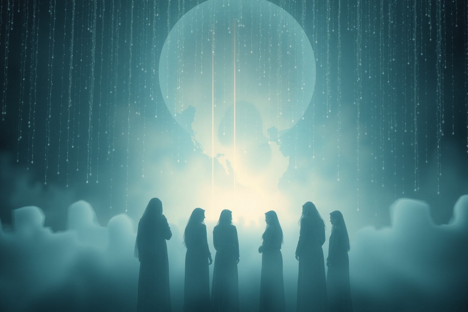 Sognare una veglia funebre sotto la pioggia simboleggia tristezza purificatrice.