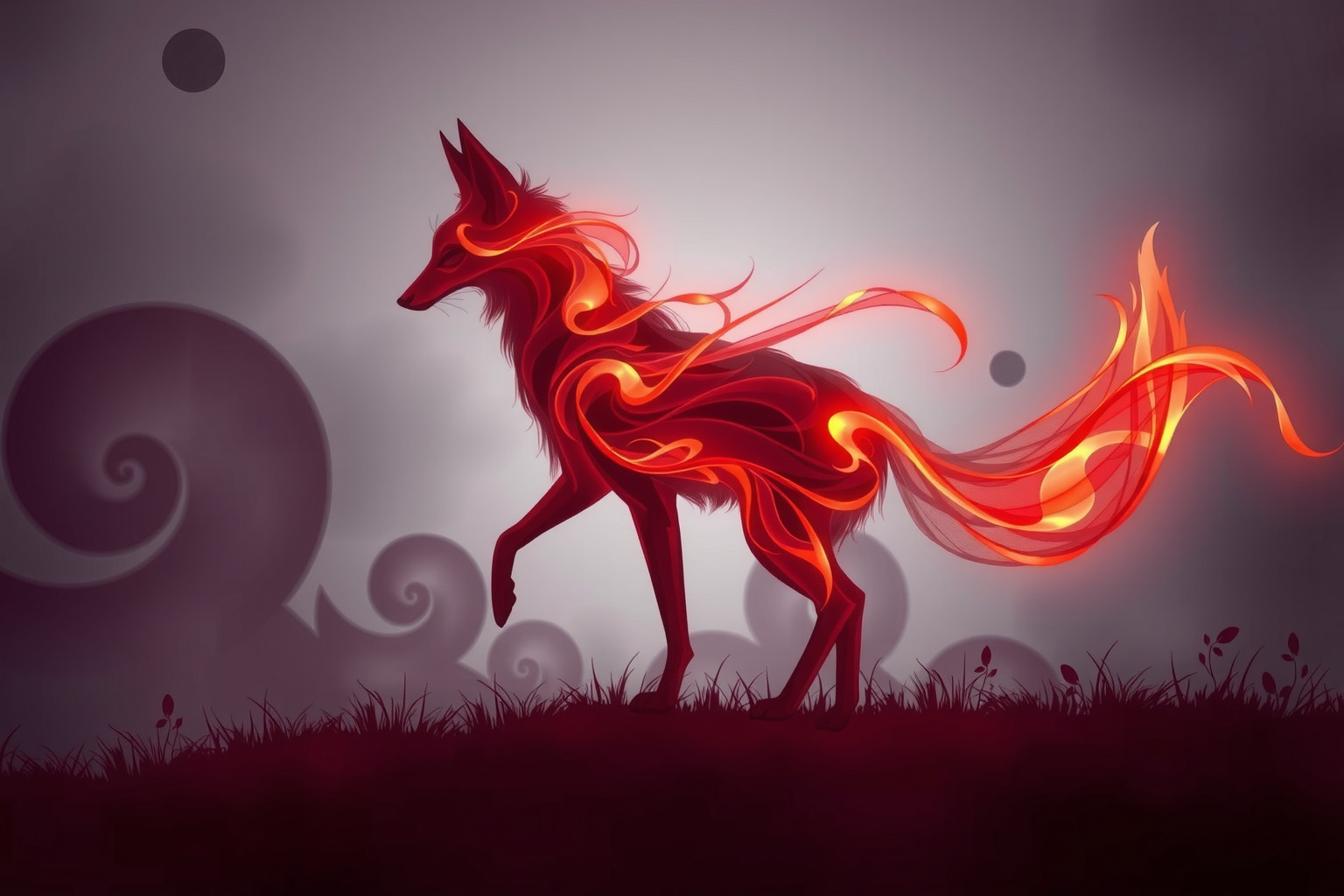 Sognare una volpe in calore simboleggia astuzia e desiderio seduttivo.