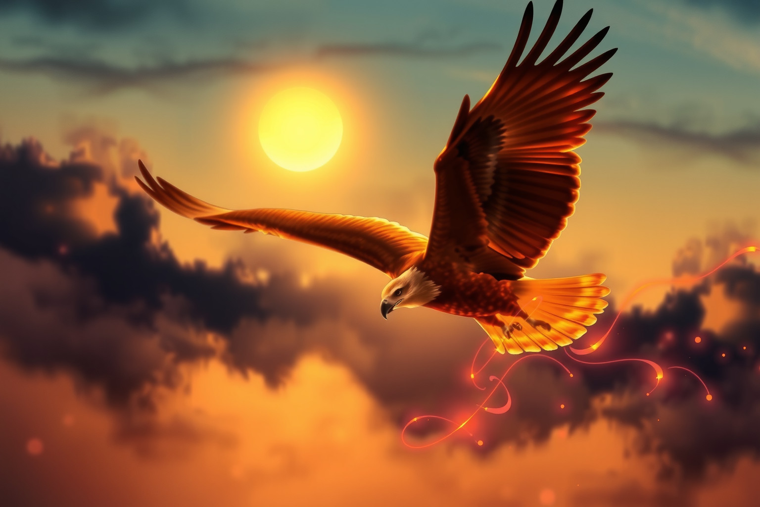 Sognare un’aquila reale che caccia simboleggia forza e determinazione.